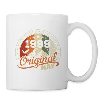 Mai 1999 Vintage Nées En Mai 1999 Anniversaire - Mug blanc - blanc - Droite