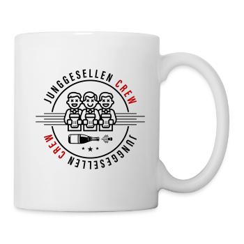 Enterrement de vie de garçon Crew Groom Enterrement de vie de garçon - Mug blanc - blanc - Droite