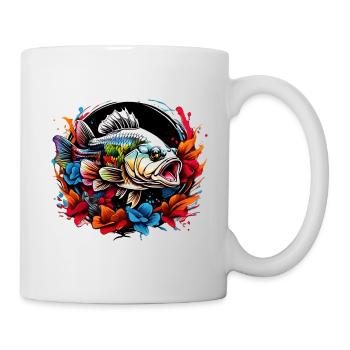 Bass Fish - Mug - white - Right
