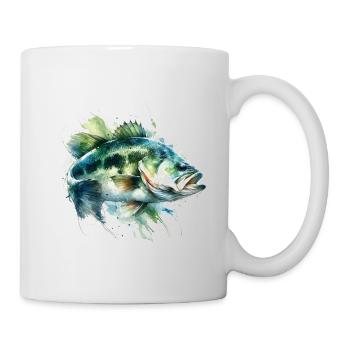 Bass Fish - Mug - white - Right