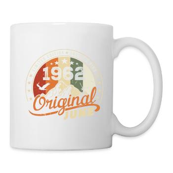 Juin 1962 | Anniversaire Juin 1962 Né en Juin 1962 - Mug blanc - blanc - Droite
