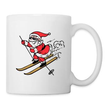 Ice Hockey Skiing Winter Sports Ice Snow Slope - Mug - white - Right