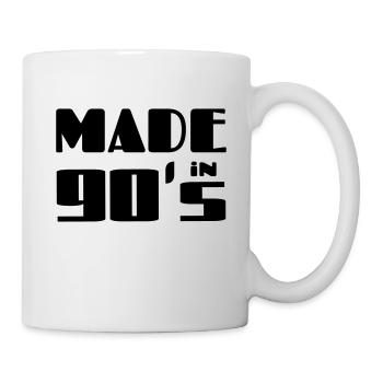 Made in 90's - Mug - white - Right
