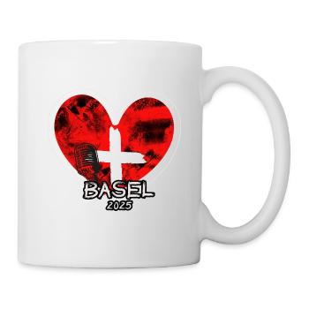 ESC de Bâle 2025 - Mug blanc - blanc - Droite