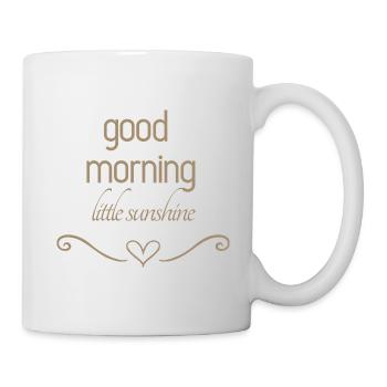 Bonjour petit soleil - Mug blanc - blanc - Droite