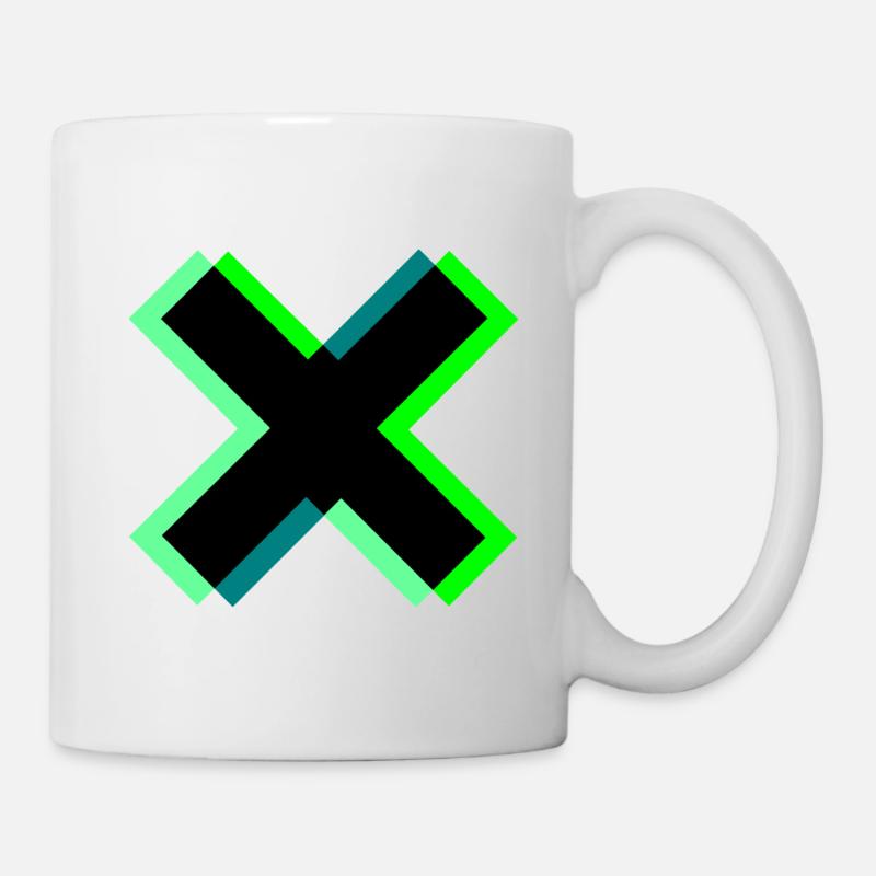 Heraufschrauben - Tasse - Weiß