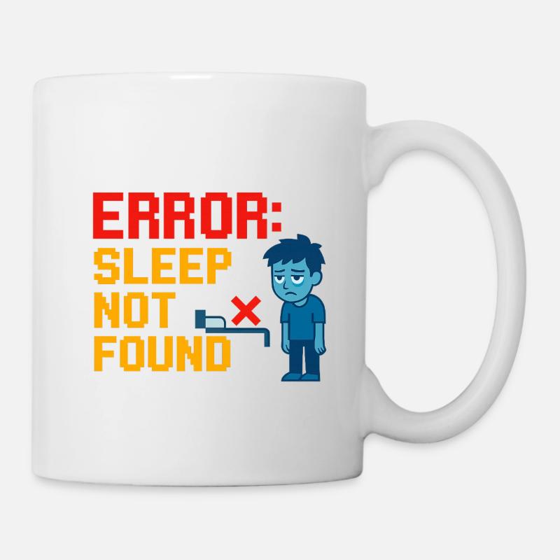 Erreur : Veille introuvable - Mug blanc - blanc