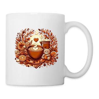 Kaffee-Liebhaber - Tasse - Weiß - Rechts