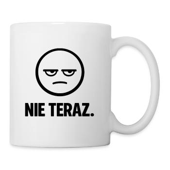 Not Now - minimalist signature - Mug - white - Right