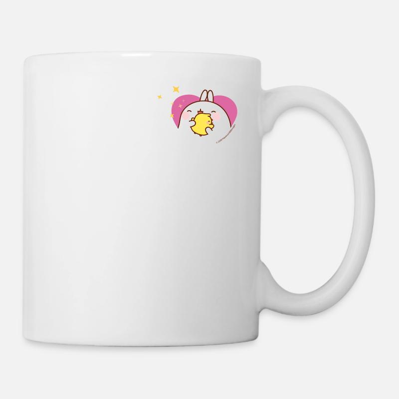 Molang Piu Piu Amitié - Mug blanc - blanc