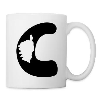 c corse map - Mug - white - Right