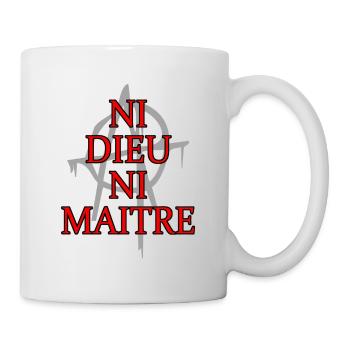 anarchie - Mug blanc - blanc - Droite