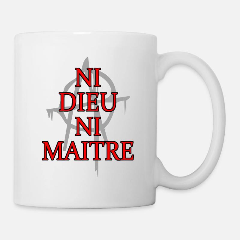 anarchie - Tasse - Weiß