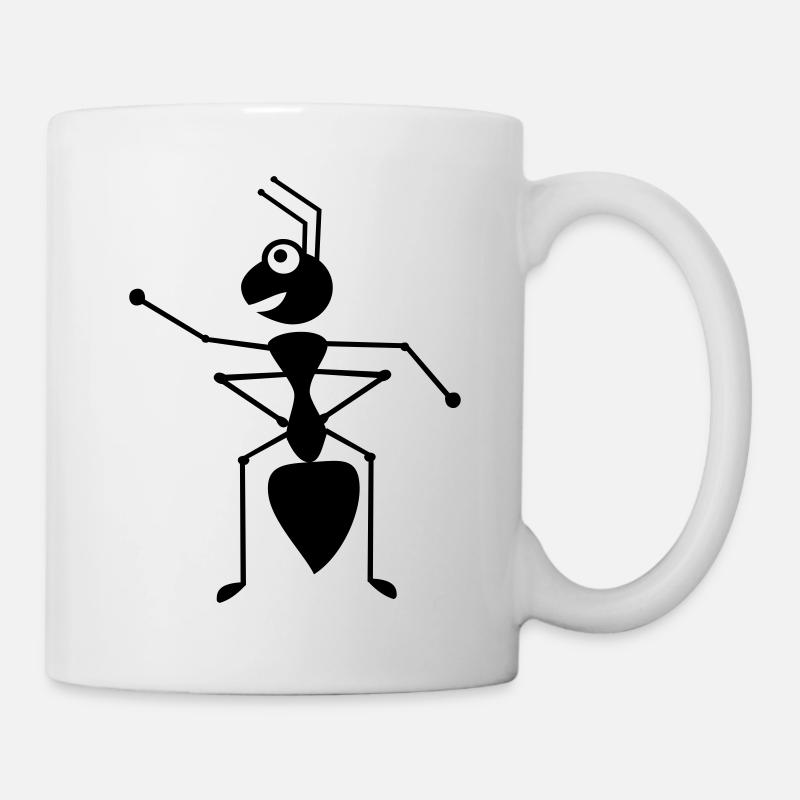 fourmi - Mug blanc - blanc