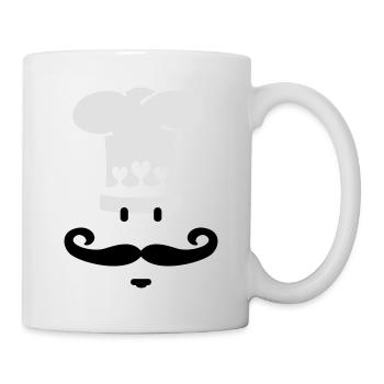 Meisterkoch / chef cook (2c) - Tasse - Weiß - Rechts