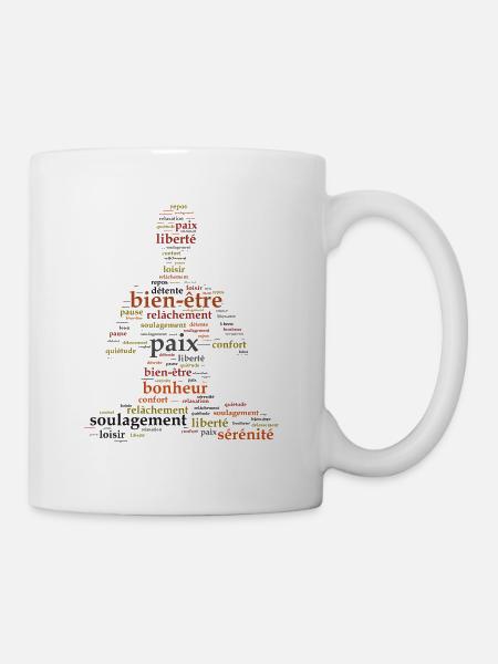 Méditation - Mug blanc - blanc
