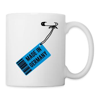 Made in Germany - Tasse - Weiß - Rechts
