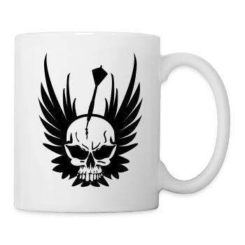 Dart - Tasse - Weiß - Rechts