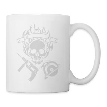 Handwerk Skull 2 - Tasse - Weiß - Rechts