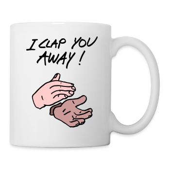 Applaus - Tasse - Weiß - Rechts