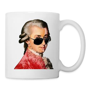 Wolfgang Amadeus Mozart - Mug - white - Right