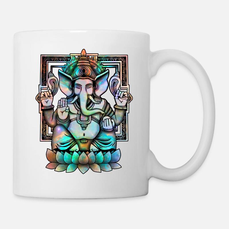 Cosmic Ganesh - Mug blanc - blanc