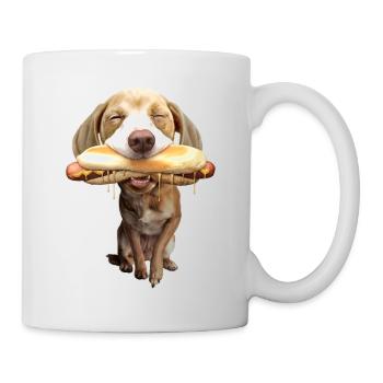 Hotdog - Tasse - Weiß - Rechts
