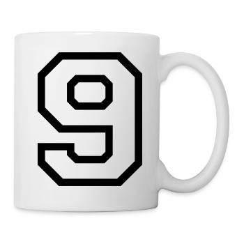 THE NUMBER 9-NINE - Mug - white - Right