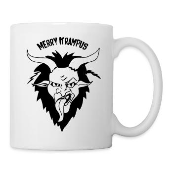 Merry Krampus Nikolaus - Mug - white - Right