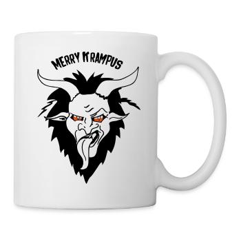 Merry Krampus Nikolaus - Mug - white - Right