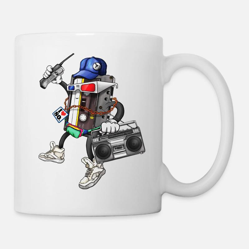 I Am The 80s - Tasse - Weiß