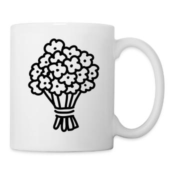 Bouquet - Line - Mug - white - Right