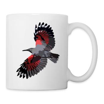 Mauerläufer - Tasse - Weiß - Rechts