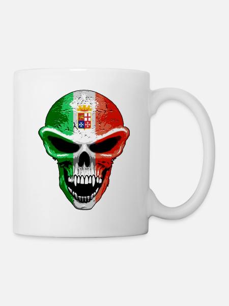 italy - Tasse - Weiß