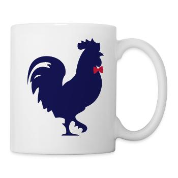 The French coq - Mug blanc - blanc - Droite