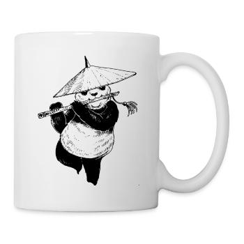 panda - Mug blanc - blanc - Droite