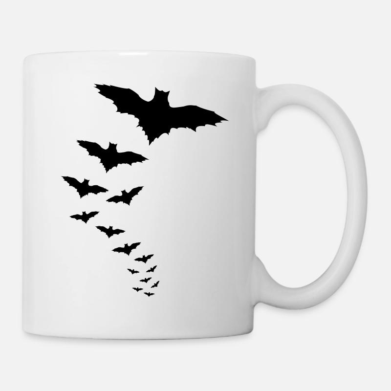 chauve souris - Mug blanc - blanc