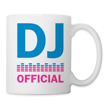 dj official - Mug - white - Right