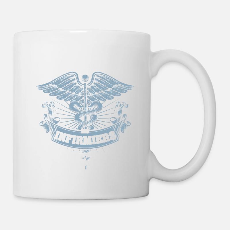 infirmier - homme et le 8e jour - Mug blanc - blanc