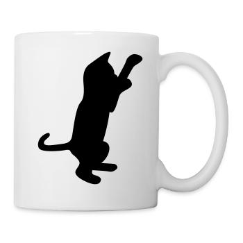 cat kitten - Mug blanc - blanc - Droite