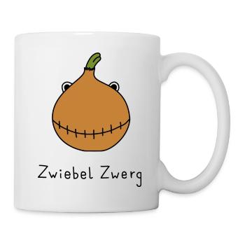Zwiebel Zwerg - Tasse - Weiß - Rechts