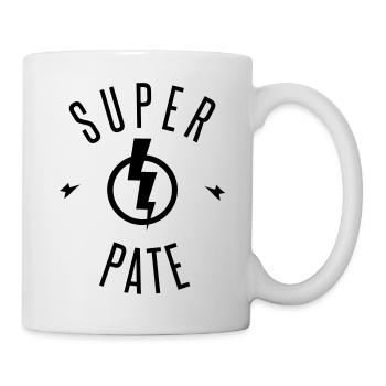 SUPER PATE - Tasse - Weiß - Rechts