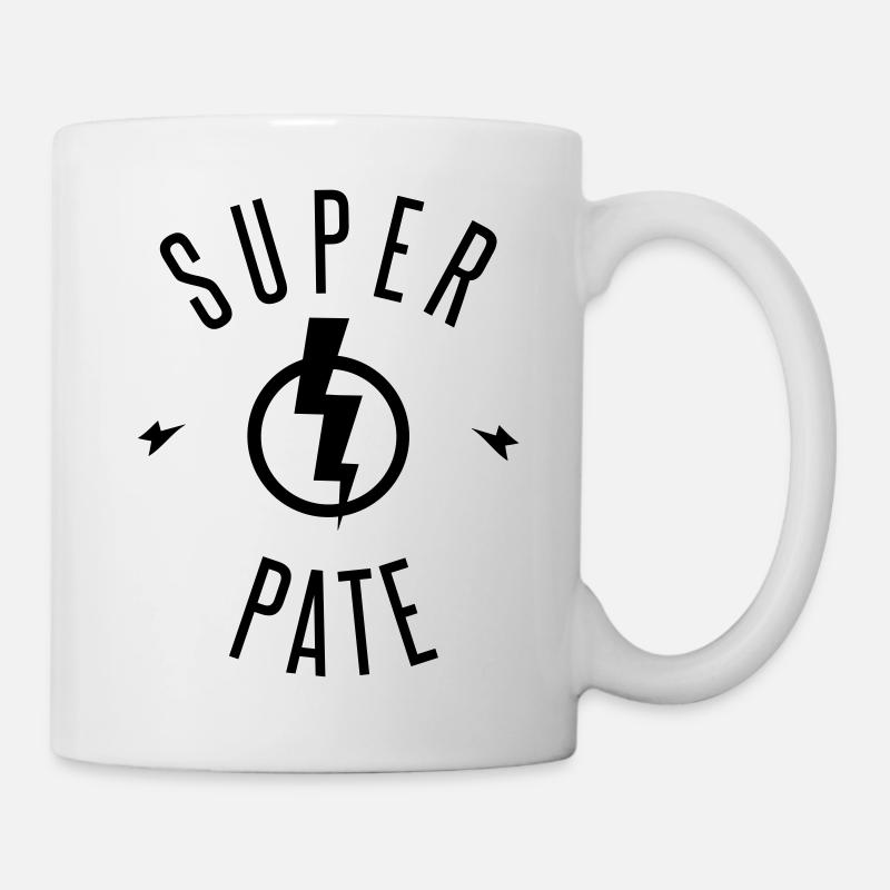 SUPER PATE - Tasse - Weiß