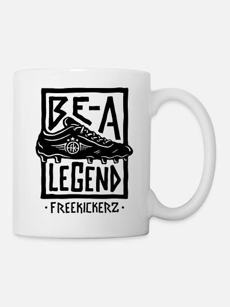 Be a Legend V2 - Tasse - Weiß