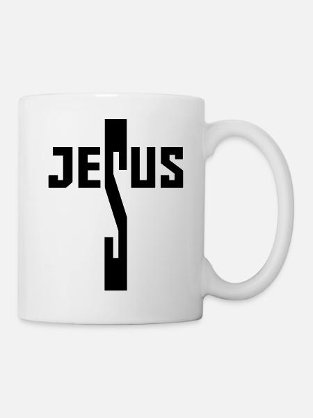 jesus - Mug blanc - blanc
