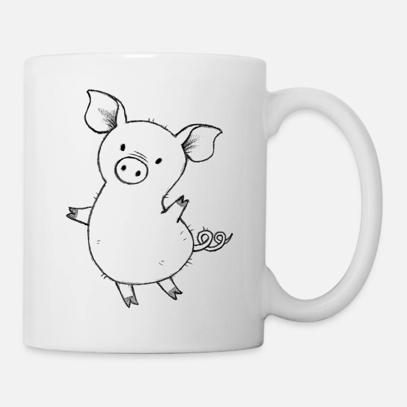 Piggy - Mug - white