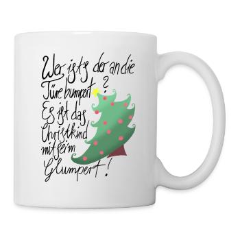 Christkind Glumpert - Tasse - Weiß - Rechts