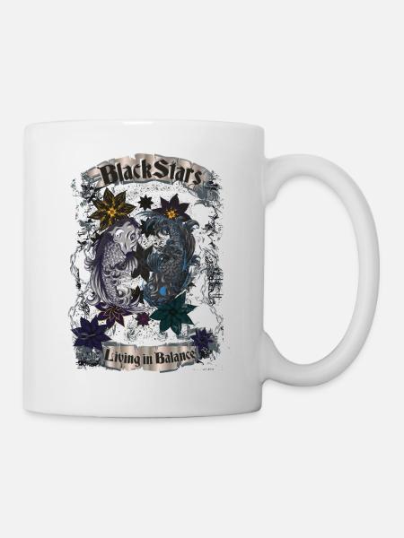 Black Stars - Mug - white