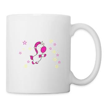Einhorn Sarkasmus - Tasse - Weiß - Rechts