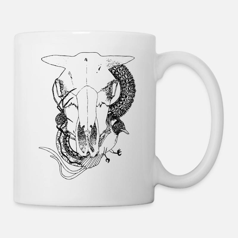 Animal-Skull - Mug - white